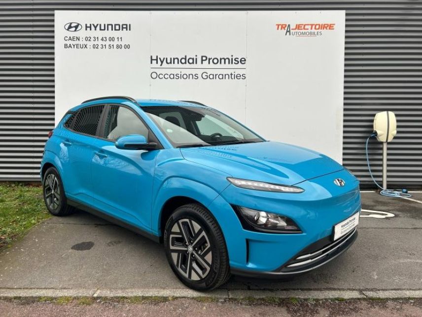 14100 : Hyundai Lisieux - Trajectoire Automobiles - HYUNDAI Kona - Kona - Surfy Blue Métal - Traction - Electrique