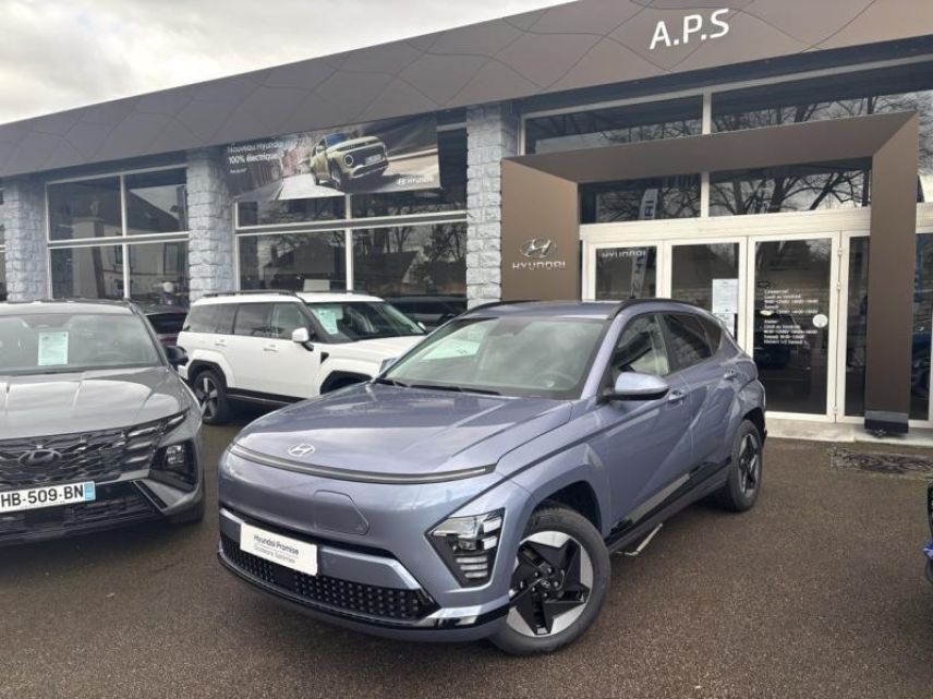 89100 : Hyundai Sens - APS - HYUNDAI Kona - Kona - Metal Blue métallisé - Traction - Electrique