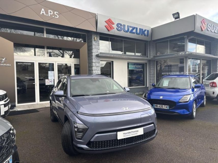 89100 : Hyundai Sens - APS - HYUNDAI Kona - Kona - Metal Blue métallisé - Traction - Electrique