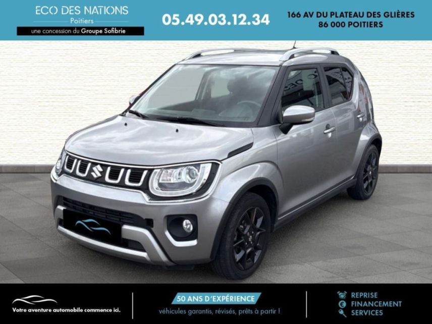 86000 : Hyundai Poitiers - Eco des Nations - SUZUKI Ignis - Ignis - Premium Silver métallisé - Traction - Essence/Micro-Hybride