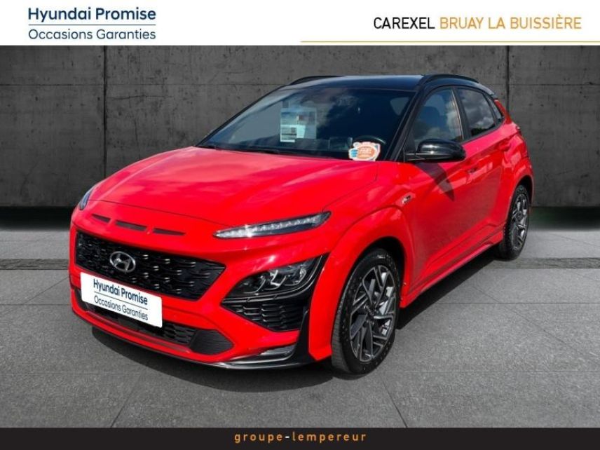 62700 : Hyundai Bruay-La-Buissière - Groupe Lempereur - HYUNDAI Kona - Kona - Ignite Red/Toit/rétros Black - Traction - Essence/Micro-Hybride