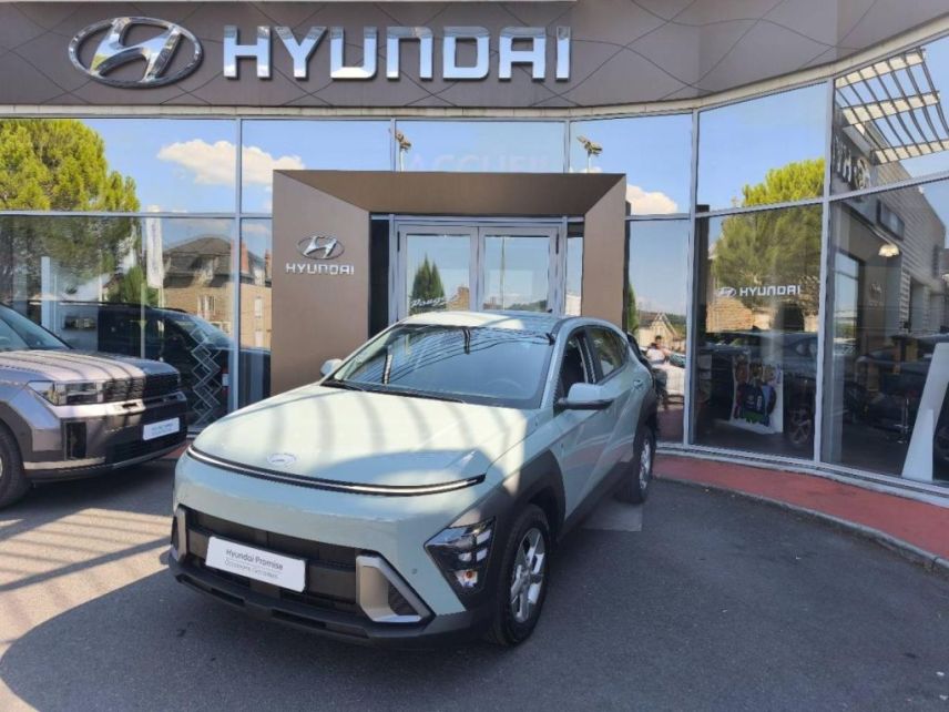 19100 : Hyundai Brive-la-Gaillarde - Garage Pouget - HYUNDAI Kona - Kona - Vert - Traction - Hybride : Essence/Electrique