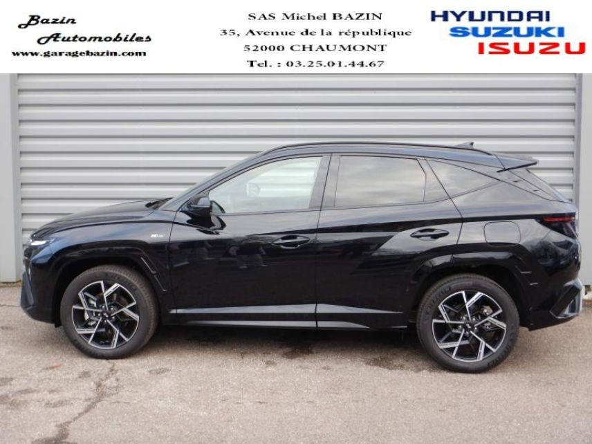 52000 : Hyundai Chaumont - Garage Michel Bazin - HYUNDAI Tucson - Tucson - Abyss Black Métal - Traction - Hybride : Essence/Electrique