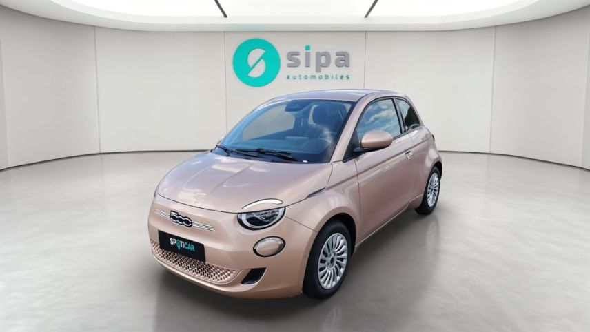 33140 : Hyundai - Sipa Automobiles – Bordeaux Sud - Villenave d’Ornon - FIAT 500e BERLINE Nouvelle 500 - 500 III ELECTRIQUE - Rose - Automate à fonct. Continu - Courant électrique