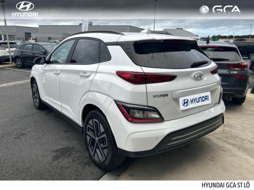 50000 : Hyundai Saint-Lô - GCA - HYUNDAI Kona - Kona - Atlas White Métal - Traction - Electrique
