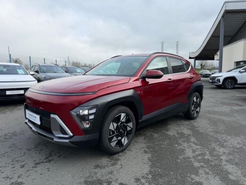 49300 : Hyundai Cholet - Océane Auto - HYUNDAI KONA Creative - KONA II - Rouge - Automate sequentiel - Essence / Courant électrique