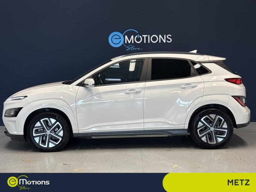 57685 : Hyundai Metz - Theobald Automobiles - HYUNDAI Kona - Kona - Atlas White Métal - Traction - Electrique