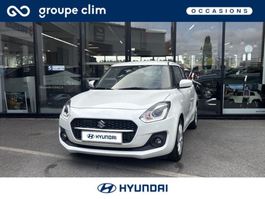 40990 : Hyundai - Groupe Clim - Dax - SUZUKI Swift - Swift - Pure White Pearl métallisé - Traction - Essence/Micro-Hybride