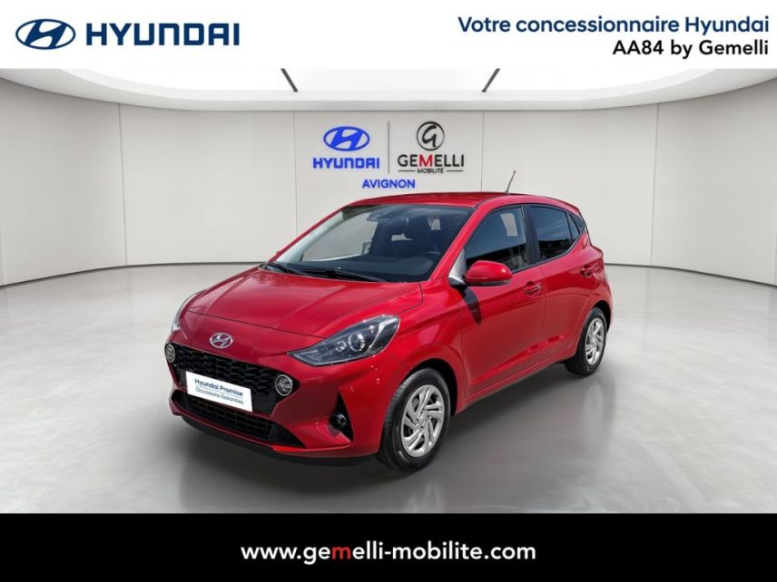 84130 : Hyundai Avignon - Actions Automobiles 84 - HYUNDAI i10 Creative - i10 III - Rouge - Boîte automatisée - Essence sans plomb