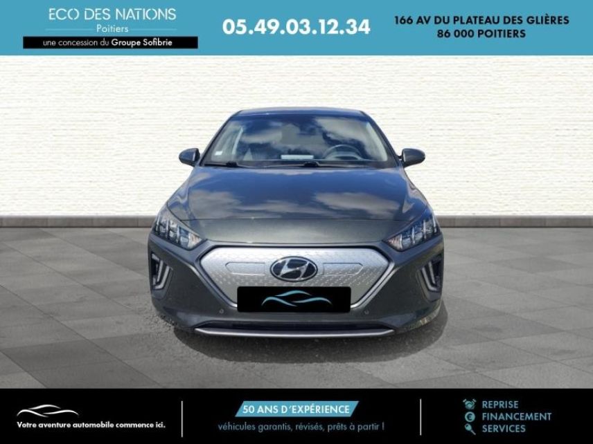 86000 : Hyundai Poitiers - Eco des Nations - HYUNDAI Ioniq - Ioniq - Thyphoon Silver Métal - Traction - Electrique