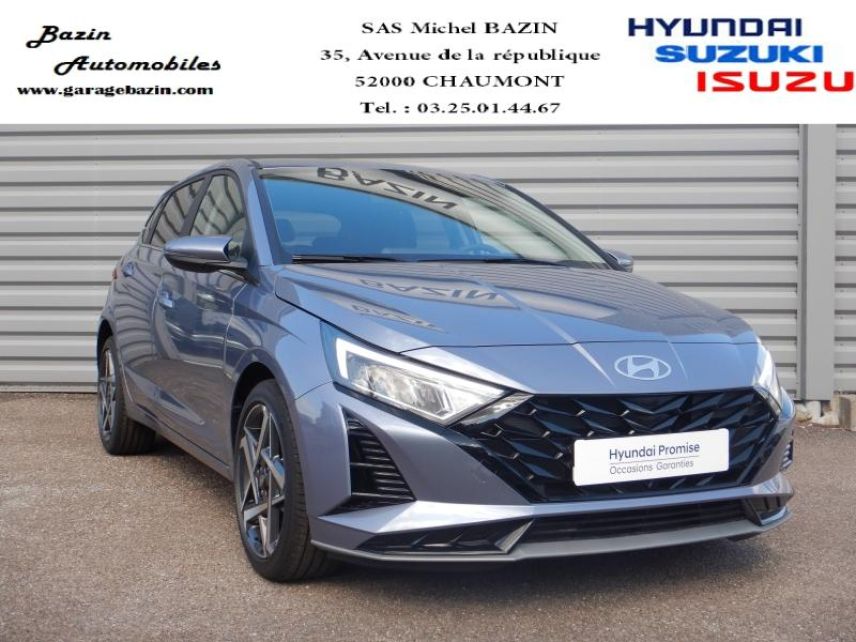 52000 : Hyundai Chaumont - Garage Michel Bazin - HYUNDAI i20 - i20 - Meta Blue Métal - Traction - Essence