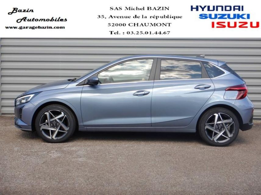 52000 : Hyundai Chaumont - Garage Michel Bazin - HYUNDAI i20 - i20 - Meta Blue Métal - Traction - Essence