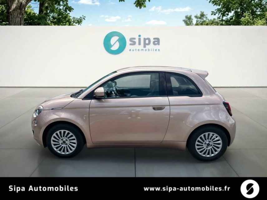 33140 : Hyundai Bordeaux Sud Villenave d'Ornon - Sipa Automobiles - FIAT 500e BERLINE MY22 SERIE 1 STEP 1 Action Plus - 500 III ELECTRIQUE - Rose Gold - Automate à fonct. Continu - Courant électrique