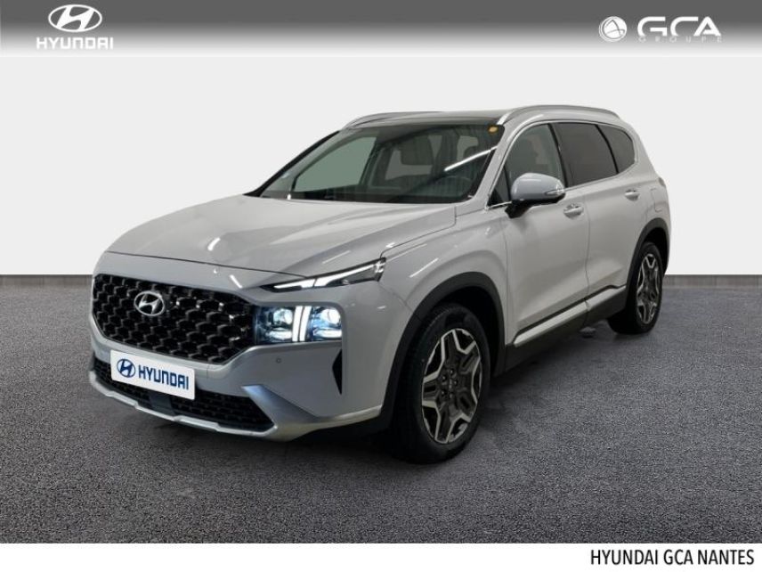 44800 : Hyundai NANTES SAINT HERBLAIN - GCH NANTES - HYUNDAI Santa Fe - Santa Fe - Glacier White Métal - Transmission intégrale - Hybride rechargeable : Essence/Electrique