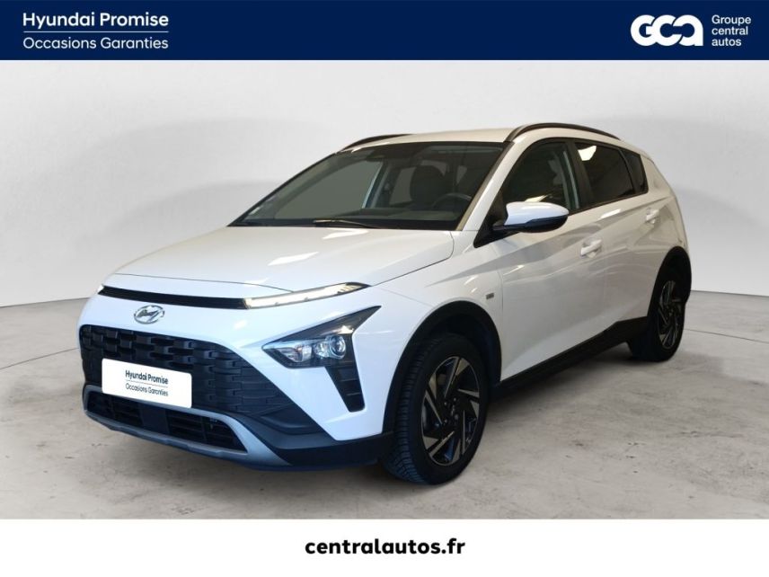 69300 : Hyundai Lyon Nord - Groupe Central Autos - HYUNDAI BAYON Intuitive - BAYON - Blanc - Automate sequentiel - Essence sans plomb