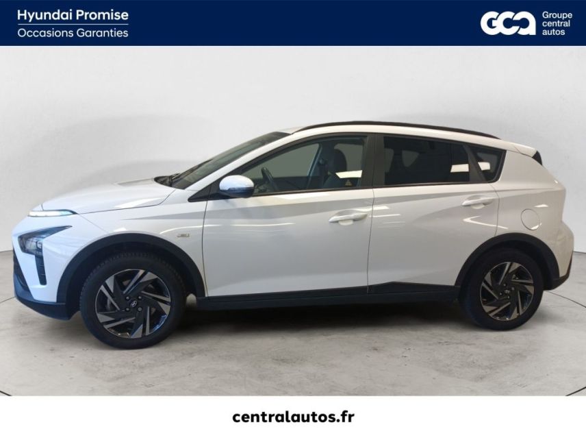 69300 : Hyundai Lyon Nord - Groupe Central Autos - HYUNDAI BAYON Intuitive - BAYON - Blanc - Automate sequentiel - Essence sans plomb