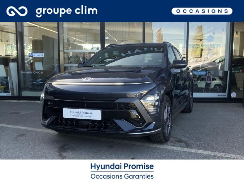 40990 : Hyundai - Groupe Clim - Dax - HYUNDAI Kona - Kona - Denim Blue perlé métallisé - Traction - Hybride : Essence/Electrique