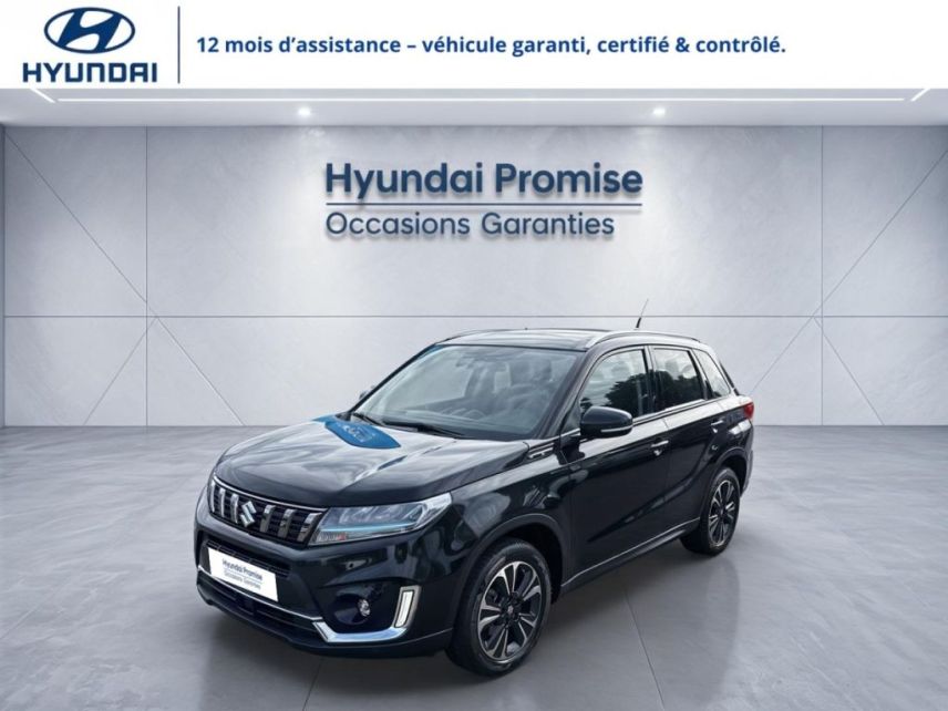 28600 : Hyundai Chartres - GCA - SUZUKI Vitara - Vitara - Cosmic Black Pearl métallisé - Transmission intégrale - Hybride : Essence/Electrique
