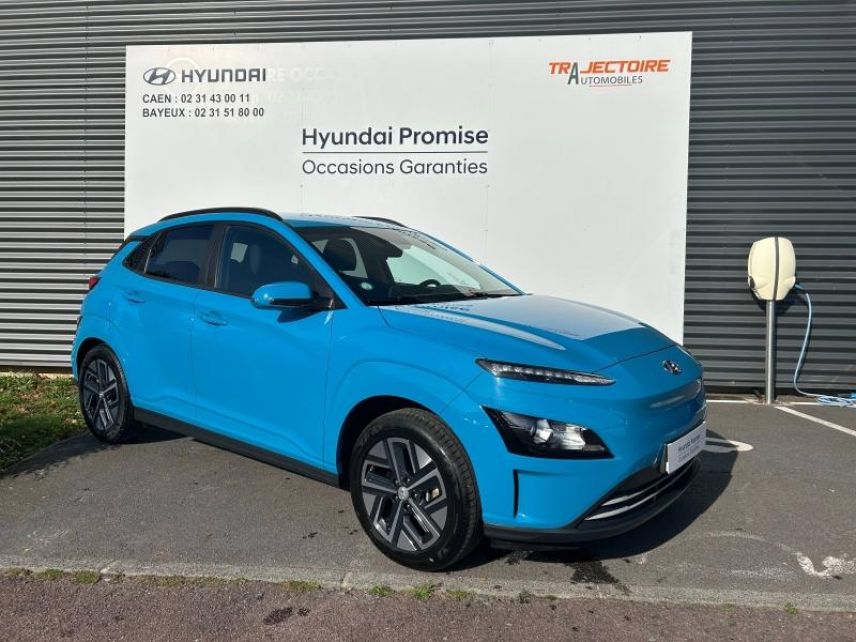 14100 : Hyundai Lisieux - Trajectoire Automobiles - HYUNDAI Kona - Kona - Bleu - Traction - Electrique