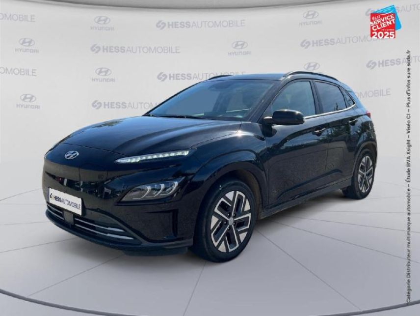 67800 : Hyundai Strasbourg - HESS Automobile - HYUNDAI Kona - Kona - Phantom Black Métal - Traction - Electrique
