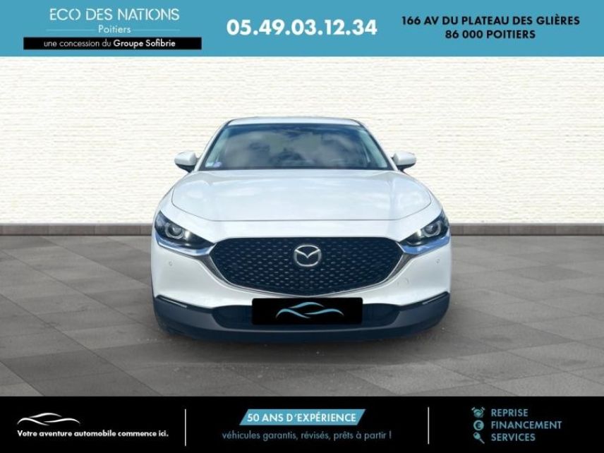 86000 : Hyundai Poitiers - Eco des Nations - MAZDA CX-30 - CX-30 - Blanc - Traction - Essence/Micro-Hybride