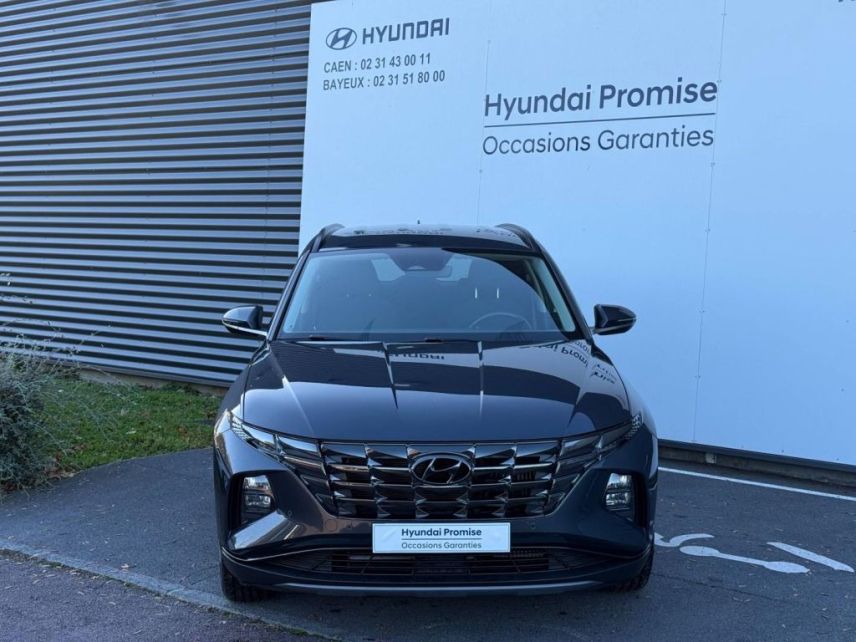 14100 : Hyundai Lisieux - Trajectoire Automobiles - HYUNDAI Tucson - Tucson - Teal Blue Métal - Traction - Hybride : Essence/Electrique