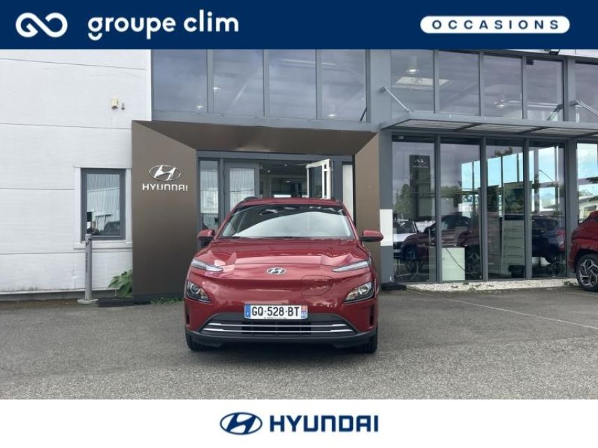 65000 : Hyundai - Groupe Clim - Tarbes - HYUNDAI Kona - Kona - Sunset Red Métal - Traction - Electrique
