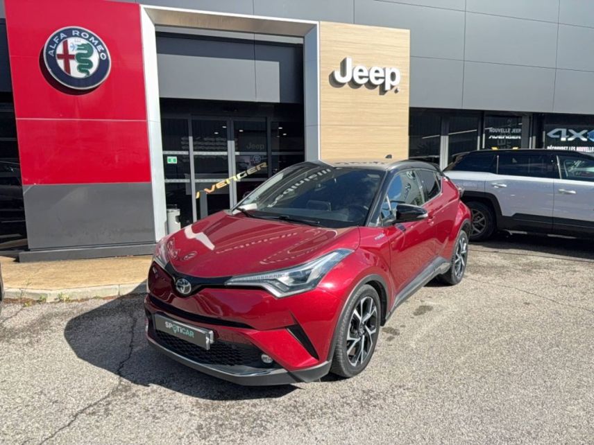 84120 : Hyundai PERTUIS - SA PEDINIELLI - TOYOTA C-HR HYBRIDE Collection - C-HR - Rouge - Automate à fonct. Continu - Essence / Courant électrique