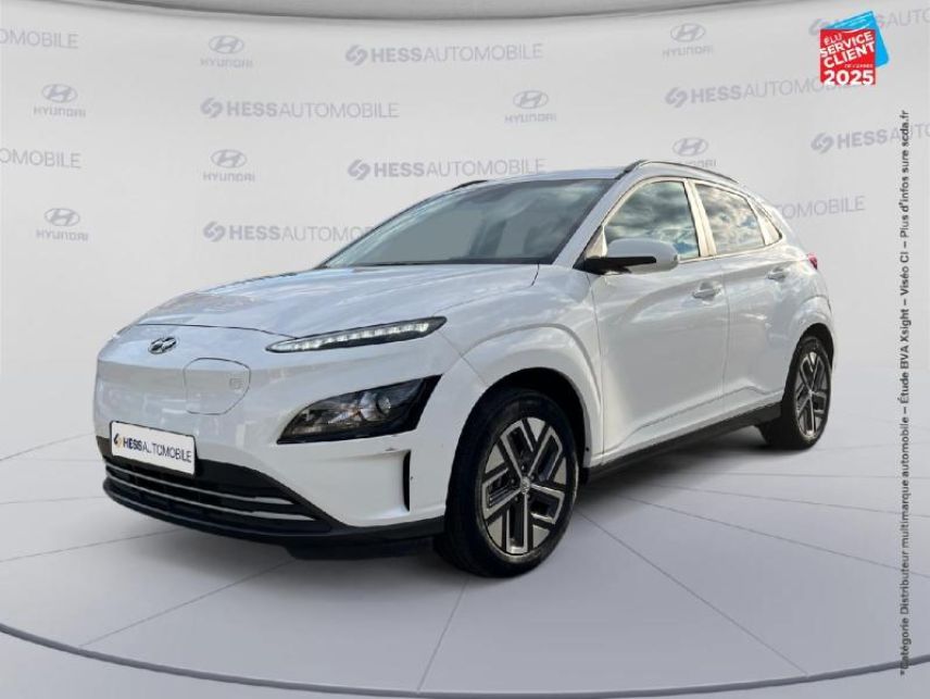 67800 : Hyundai Strasbourg - HESS Automobile - HYUNDAI Kona - Kona - Chalk White Métal - Traction - Electrique