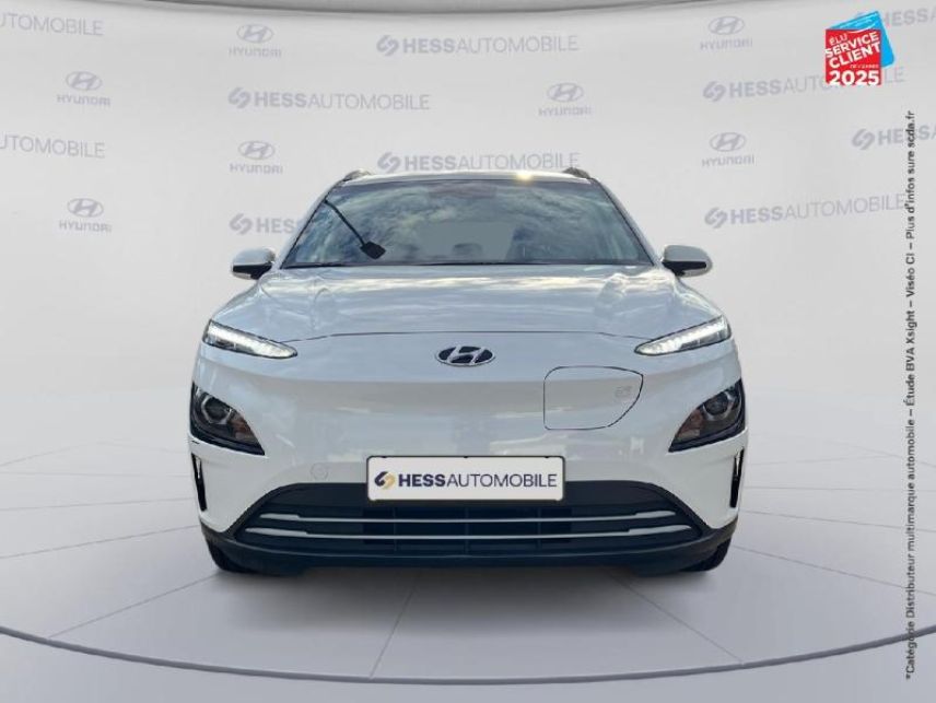 67800 : Hyundai Strasbourg - HESS Automobile - HYUNDAI Kona - Kona - Chalk White Métal - Traction - Electrique
