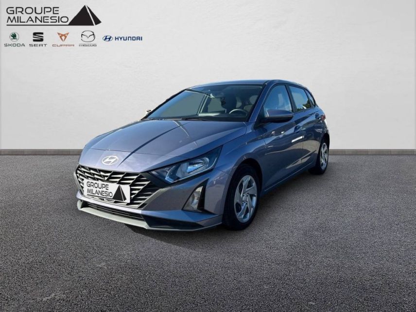 13730 : Hyundai Marignane - Cap Milanesio - HYUNDAI i20 Initia - i20 (08/2023) - META BLUE - Boîte manuelle - Essence sans plomb