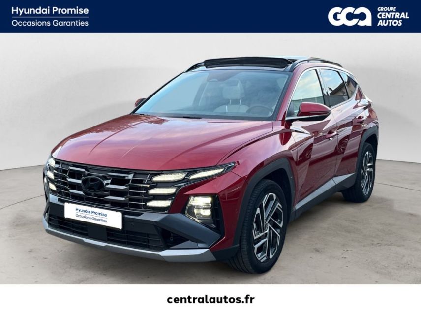 38300 : Hyundai Bourgoin-Jallieu - CENTRAL MOTOR LYON - HYUNDAI TUCSON Executive - TUCSON IV - Rouge - Boîte automatique - Essence / Courant électrique