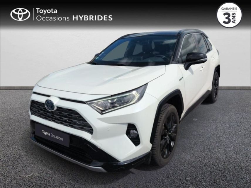 50000 : Hyundai Saint-Lô - GCA - TOYOTA RAV4 - RAV4 - Blanc Nacré/Toit Noir Attitude - Transmission intégrale - Hybride : Essence/Electrique