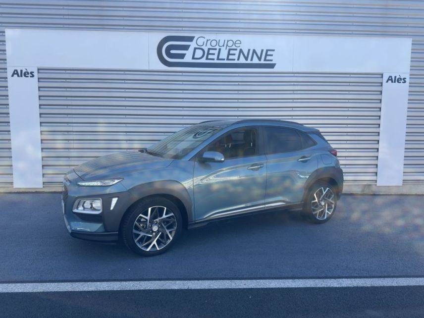 30100 : Hyundai Alès - Auto Hall - HYUNDAI KONA HYBRID Edition #1 - KONA - Bleu - Automate sequentiel - Essence / Courant électrique