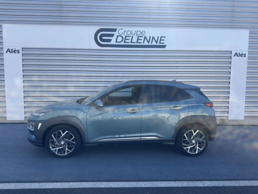 30100 : Hyundai Alès - Auto Hall - HYUNDAI KONA HYBRID Edition #1 - KONA - Bleu - Automate sequentiel - Essence / Courant électrique