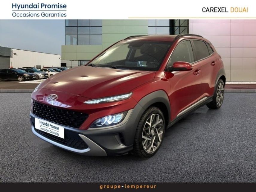 59187 : Hyundai Douai - Groupe Lempereur - HYUNDAI Kona - Kona - Pulse Red Métal - Traction - Hybride : Essence/Electrique