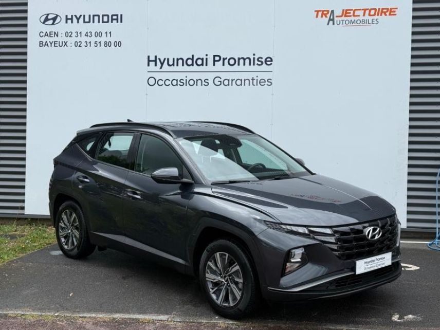 14100 : Hyundai Lisieux - Trajectoire Automobiles - HYUNDAI Tucson - Tucson - Dark Knight Métal - Traction - Hybride : Essence/Electrique