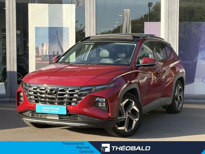 57100 : Hyundai Thionville - Théobald Automobiles - HYUNDAI Tucson - Tucson - Sunset Red Métal - Transmission intégrale - Hybride rechargeable : Essence/Electrique