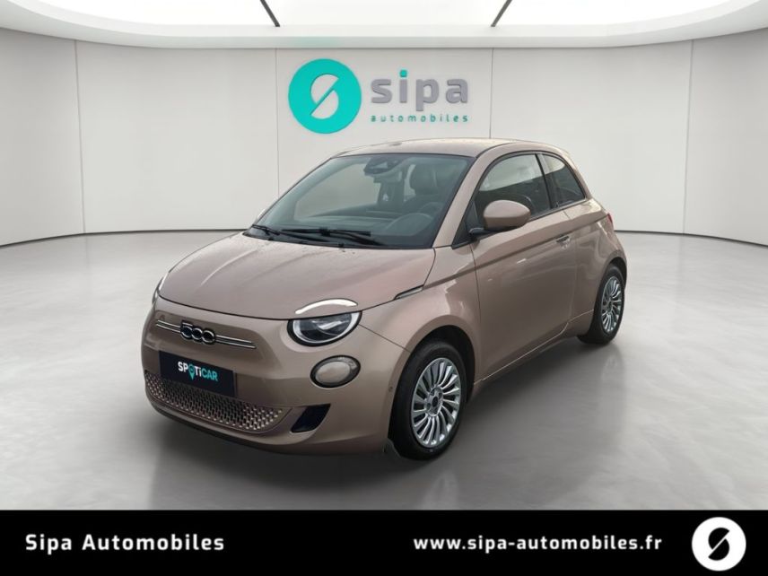 33140 : Hyundai - Sipa Automobiles – Bordeaux Sud - Villenave d’Ornon - FIAT 500e BERLINE Nouvelle 500 - 500 III ELECTRIQUE - Rose Gold - Automate à fonct. Continu - Courant électrique