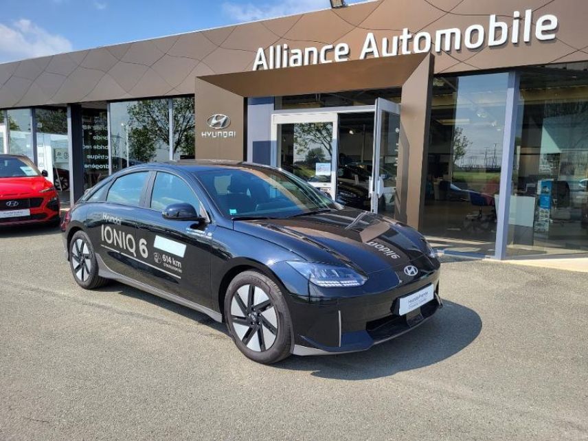 28600 : Hyundai Chartres - Alliance Automobile - HYUNDAI Ioniq 6 - Ioniq 6 - Abyss Black métal - Propulsion - Electrique
