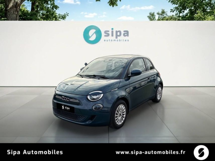 31200 : Hyundai TOULOUSE NORD - AUTO NORD - FIAT 500e BERLINE Nouvelle 500 - 500 III ELECTRIQUE - Vert - Automate à fonct. Continu - Courant électrique