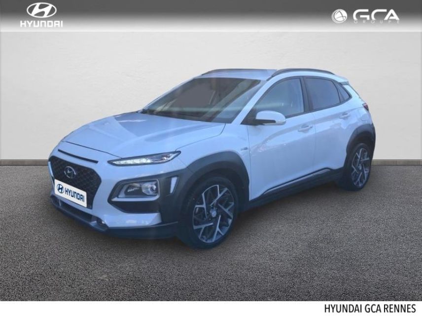 35510 : Hyundai Rennes - GCA - HYUNDAI Kona - Kona - Chalk White Métal - Traction - Hybride : Essence/Electrique