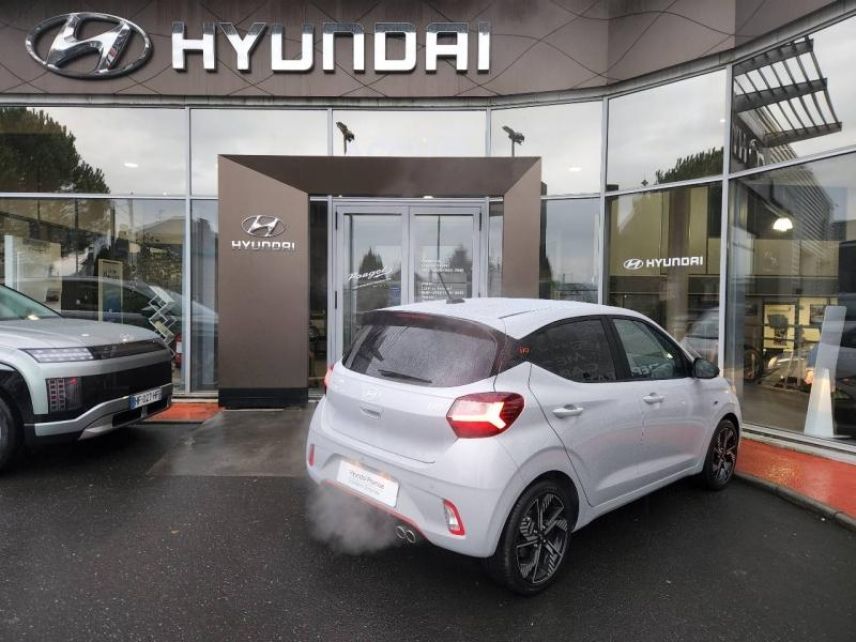 19100 : Hyundai Brive-la-Gaillarde - Garage Pouget - HYUNDAI i10 - i10 - Lumen Gray Métal - Traction - Essence