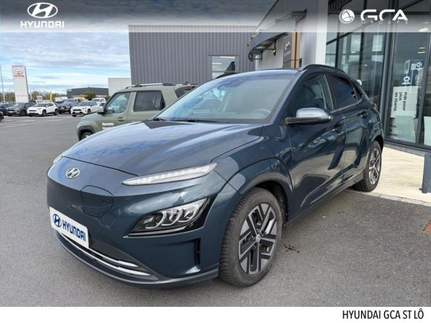 50000 : Hyundai Saint-Lô - GCA - HYUNDAI Kona - Kona - Teal Métal - Traction - Electrique