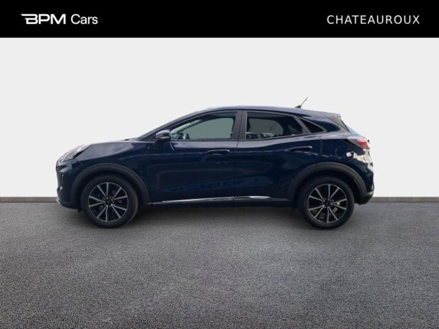 18230 : Hyundai Bourges - BPM Cars - FORD Puma - Puma - Fashion Bleu Island Métallisée - Traction - Essence/Bioethanol