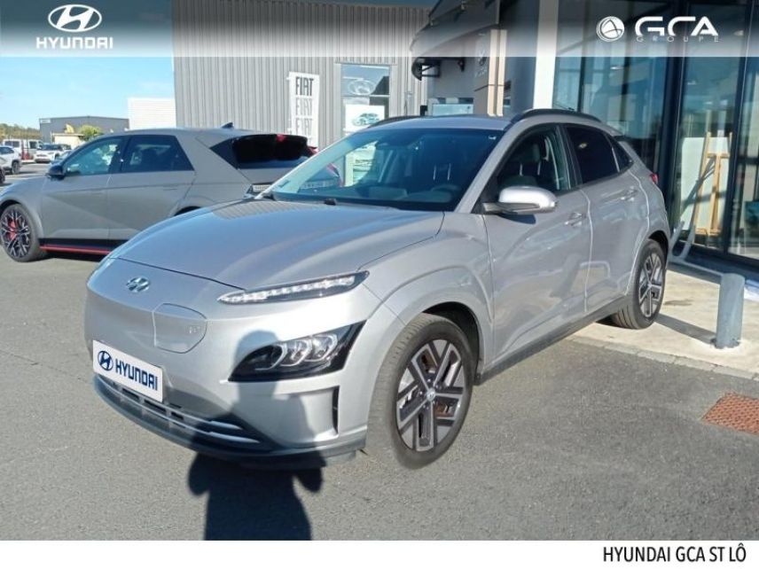 50000 : Hyundai Saint-Lô - GCA - HYUNDAI Kona - Kona - Shimmering Silver Métal - Traction - Electrique