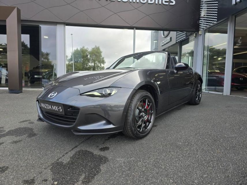 29000 : Hyundai Quimper - Iroise Automobiles - MAZDA MX-5 - MX-5 - Machine Gray métallisé - Propulsion - Essence