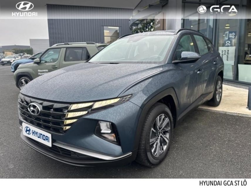 50000 : Hyundai Saint-Lô - GCA - HYUNDAI Tucson - Tucson - Teal Blue Métal - Traction - Hybride : Essence/Electrique