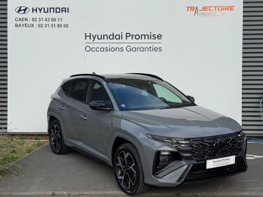 14100 : Hyundai Lisieux - Trajectoire Automobiles - HYUNDAI Tucson - Tucson - Shadow Grey - Traction - Hybride : Essence/Electrique