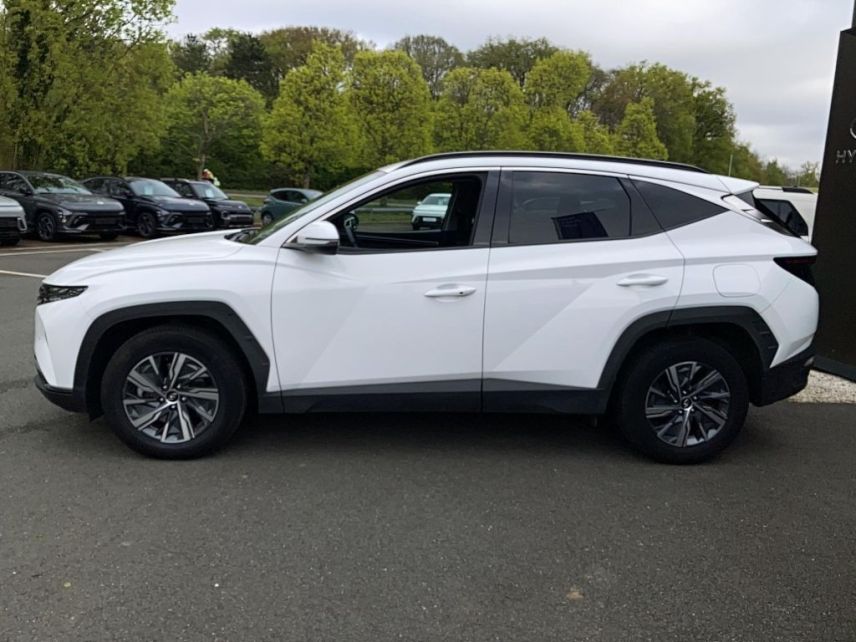 49070 : Hyundai Angers - Oceane Automobiles - HYUNDAI TUCSON Creative - TUCSON IV - Blanc - Boîte automatique - Essence / Courant électrique